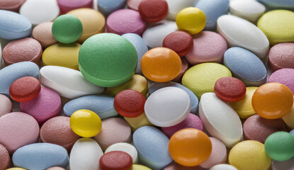 Tablets. Pharmaceuticals for influenza, HIV, hypertension and other diseases.