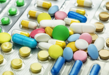 Tablets. Pharmaceuticals for influenza, HIV, hypertension and other diseases.