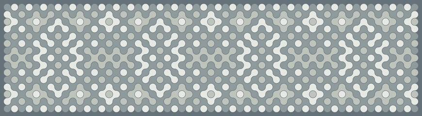 Multicolor truchet tiling connections illustration