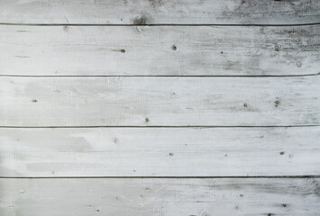 Fototapeta premium White wooden background, white parquet