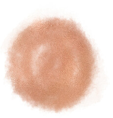 Rose gold metallic and glitter brush strokes