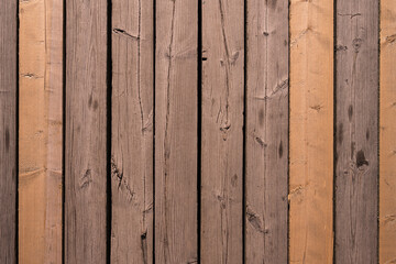 Vertical texture of wooden boards