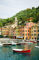 Portofino on the Ligurian Coast of Italy.