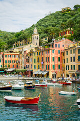 Portofino on the Ligurian Coast of Italy.