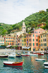 Portofino on the Ligurian Coast of Italy.