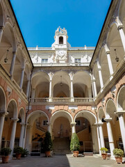 Palazzo Tursi on via Garibaldi in Genoa.
