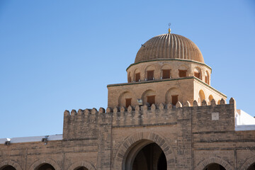 Fototapeta na wymiar Dome of a Mosque