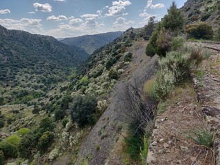 Naklejka premium Landscape mountain 