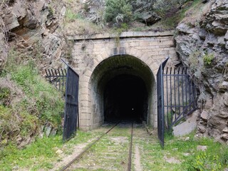 Old stone tunnel 