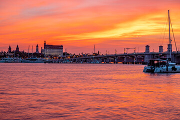 Obraz premium summer sunset