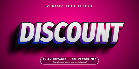 Text effects 3d discount, editable text style