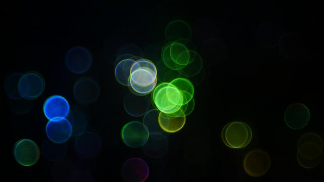 Bubble Bokeh Transistions and Overlays from a vintage Trioplan lens.