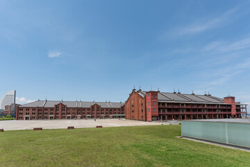横浜にある赤レンガ倉庫
