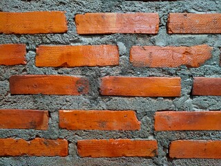 red brick wall