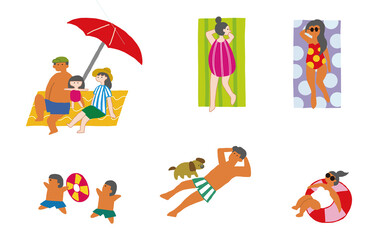 水着を着て夏の海に行こう