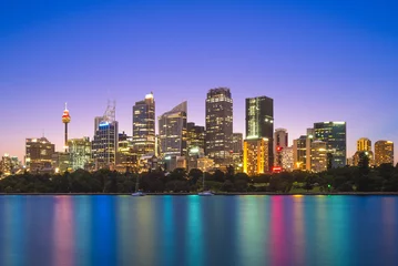 Selbstklebende Fototapeten sydney cbd (central business district), australia © Richie Chan