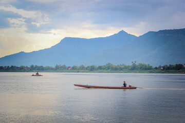 Life along the Mekong river in Laos