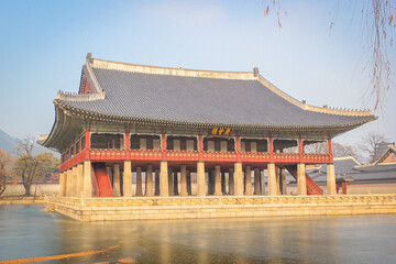 South Korean old temple in Seoul