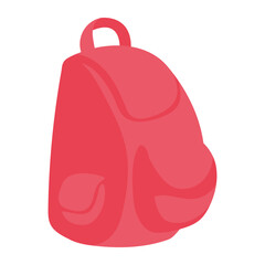 red school bag supply