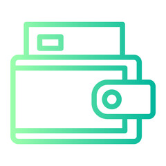 Digital Wallet gradient icon