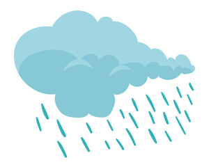 cloud with rain drops