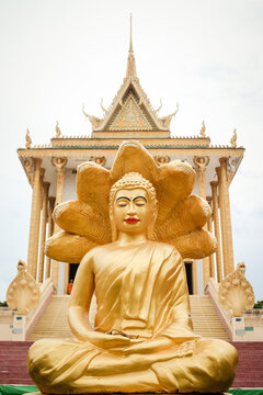 Buddhist Temple In Cambodia