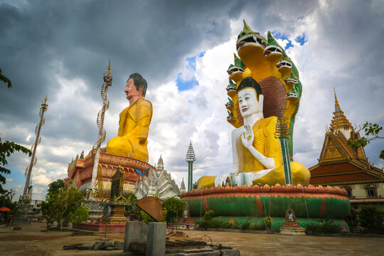 Buddhist Temple In Cambodia