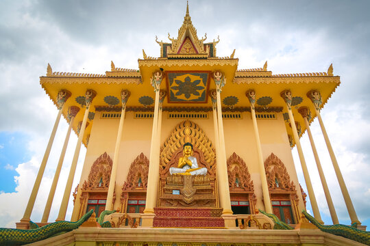 Buddhist Temple In Cambodia