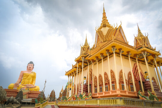 Buddhist Temple In Cambodia
