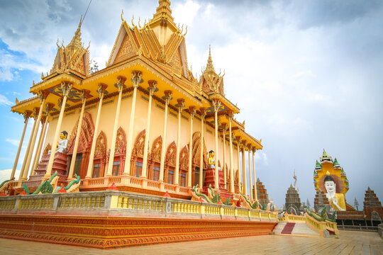 Buddhist Temple In Cambodia