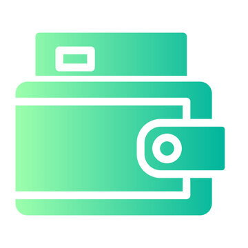 Digital Wallet Gradient Icon