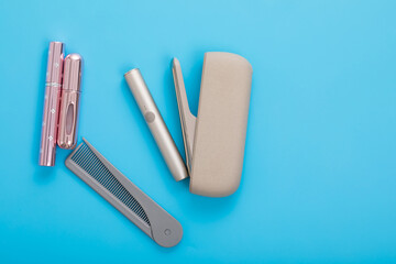 電子タバコとくしとディフーザー