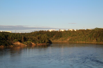 Fast River, Gold Bar Park, Edmonton, Alberta