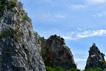 rock in the mountains