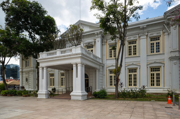 Obraz premium The Arts House at The Old Parliament in Singapore