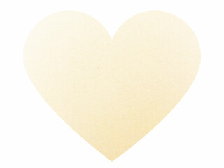 Simple gradation heart icon illustration (with texture)