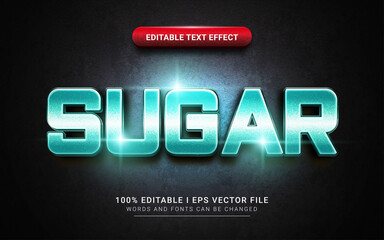 sugar text effect