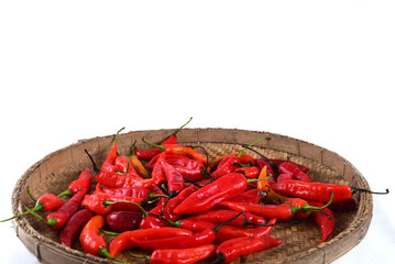 pepper red fruit natural food spicy and stinging natural plant condiment and seasoning spicy pickle...