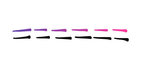 gradient dash line
