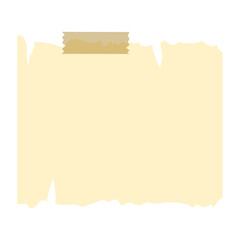ripped sticky note