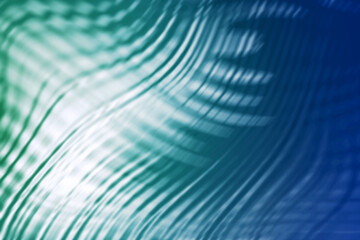 Abstract Water Aqua Blue Sea Wave Background. Wavy green Pattern. Ocean waves