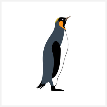 recommend clip art: Doodle penguin bird clip art isolated. Hand drawn animal. Hand drawn bird. Vector stock illustration. EPS 10