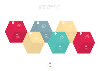 Presentation Vector infographic template stock illustration Infographic, List, Icons