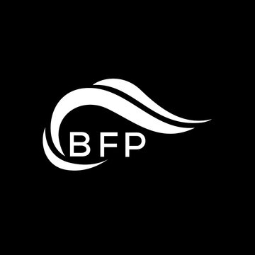 BFP letter logo. BFP best black ground vector image. BFP letter logo design for entrepreneur and business.