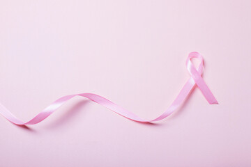 breast cancer awareness symbol, pink ribbon