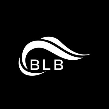 BLB letter logo. BLB best black ground vector image. BLB letter logo design for entrepreneur and business.