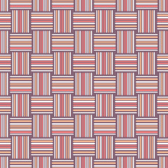 Japanese Tribal Weave Vector Seamless Pattern