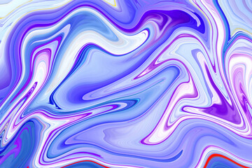Blur marbling blue-violet texture.