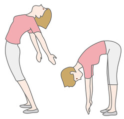 仕事や家事の合間に、簡単なストレッチでリフレッシュ