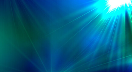 Beams on abstract light background.